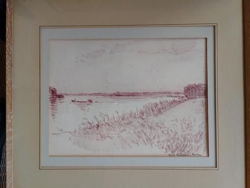 Franck Mortelmans  1898 - 1986   Broechem, Antiek en Kunst, Kunst | Tekeningen en Fotografie, Verzenden