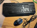 Toetsenbord en muis gaming, Bedraad, Azerty, Ophalen of Verzenden, Zo goed als nieuw