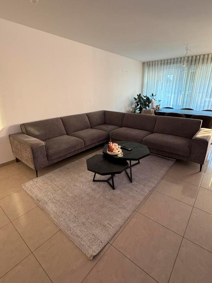 Hoekbank, Maison & Meubles, Canapés | Coins salons complets, Comme neuf, Tissus, Enlèvement