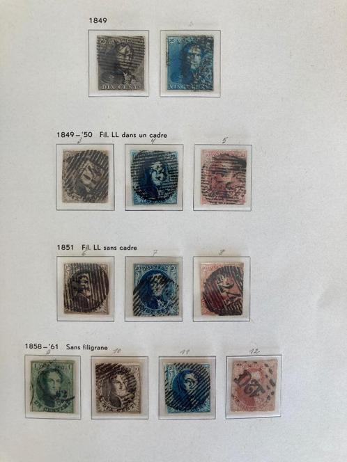 Verzameling België....1849-1949(1), Postzegels en Munten, Postzegels | Europa | België, Gestempeld, Gestempeld, Ophalen of Verzenden