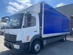 Mercedes Atego 1218 met kast en laadklep 2020 TOPPER, Auto's, Vrachtwagens, Automaat, Wit, Mercedes-Benz, Bedrijf