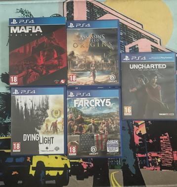Ps4 games te koop  beschikbaar voor biedingen
