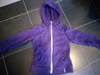 Paarse fleece jasje mt 104, Meisje, Quechua, Gebruikt, Ophalen of Verzenden