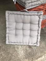 Zitkussens 50 x 50 cm terra en grijs la redoute, Huis en Inrichting, Ophalen, Zo goed als nieuw, Grijs, Vierkant