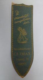 oude bladwijzer Climax  Visserij 36 Gent groenig en goudkleu, Verzamelen, Gebruikt, Ophalen of Verzenden, Overige onderwerpen