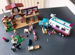 LEGO Friends Paardendokter trailer 41125 + Heartlake 41125, Kinderen en Baby's, Ophalen of Verzenden, Gebruikt, Complete set, Lego