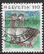 Zwitserland 1995 - Yvert 1491 - Dieren - Ganzen (ST), Verzenden, Gestempeld