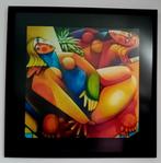 John Noy Litho e.a. ingekaderd, Antiek en Kunst, Kunst | Schilderijen | Modern, Ophalen