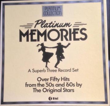 vinyl:  PLATINUM MEMORIES - 3 LP-BOX beschikbaar voor biedingen
