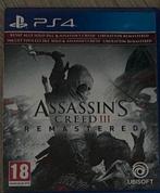Assassin's Creed 3 Remastered PS4, Consoles de jeu & Jeux vidéo, Consoles de jeu | Sony PlayStation 4, Original, Avec jeux, Enlèvement