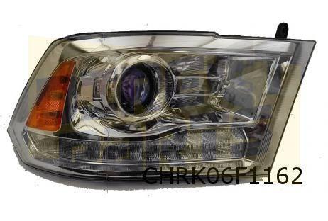 Dodge Ram (1/09-9/19) (4e generatie) koplamp Rechts (Chrome, Auto-onderdelen, Verlichting, Dodge, Nieuw, Verzenden