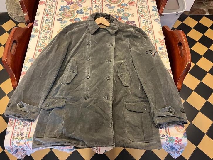 Gebirgsjäger jas Windjacke Ardennen, Verzamelen, Militaria | Tweede Wereldoorlog, Landmacht, Kleding of Schoenen, Ophalen of Verzenden