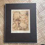 EMILE FRIESZ - Enfants (1948), Antiquités & Art, Art | Eaux-fortes & Gravures