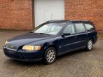 Volvo V70 Break 2006 2.4 Diesel, Auto's, Volvo, Voorwielaandrijving, Blauw, Leder en Stof, 5 deurs