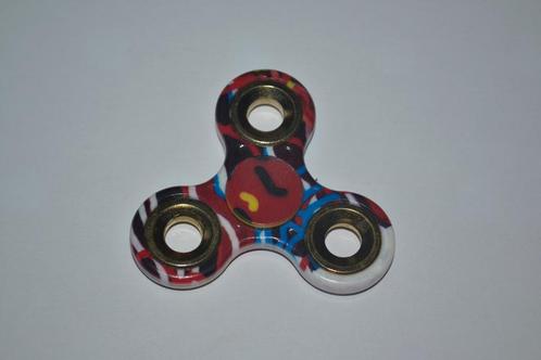 Fidget spinner met gekleurde lijnen, Collections, Jouets, Neuf, Enlèvement ou Envoi