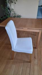 Chaises Ikea bois BERGMUND / Ikea wood chairs BERGMUND, Comme neuf, Quatre, Tissus, Enlèvement