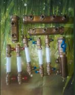 Collecteurs eau chauffage sanitaire laiton Giacomini