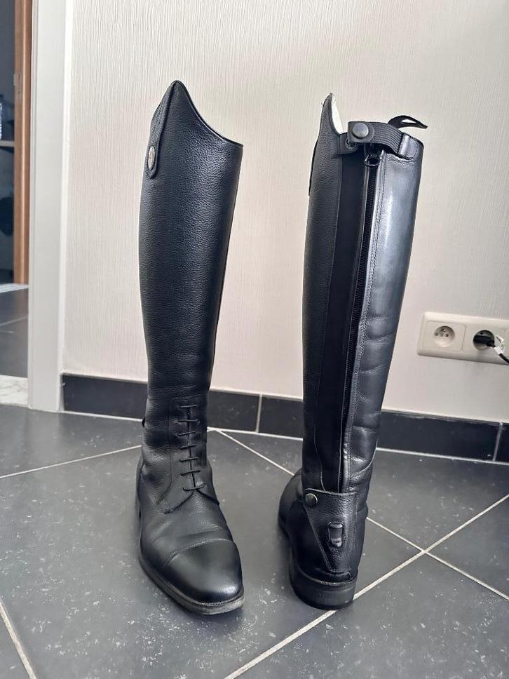 De Niro Tricolore  Rijlaarzen Mt 40 MC + Pikeur Draagtas, Dieren en Toebehoren, Paardrijkleding, Zo goed als nieuw, Dames, Schoeisel