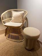 2x rotan eetkamerstoelen, Huis en Inrichting, Stoelen, Ophalen, Nieuw, Hout, Twee