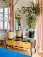 Dressoir vintage avec miroir, Moins de 100 cm, Vintage, 100 à 150 cm, Enlèvement