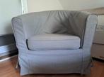 2 stuks fauteuil Tullsta incl. grijze hoes, Huis en Inrichting, Fauteuils, Ophalen, Zo goed als nieuw
