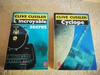 2 romans de Clive Cussler pour 1,5€ (Le livre de poche)., Boeken, Thrillers, Gelezen, Clive Cussler, Amerika, Ophalen of Verzenden