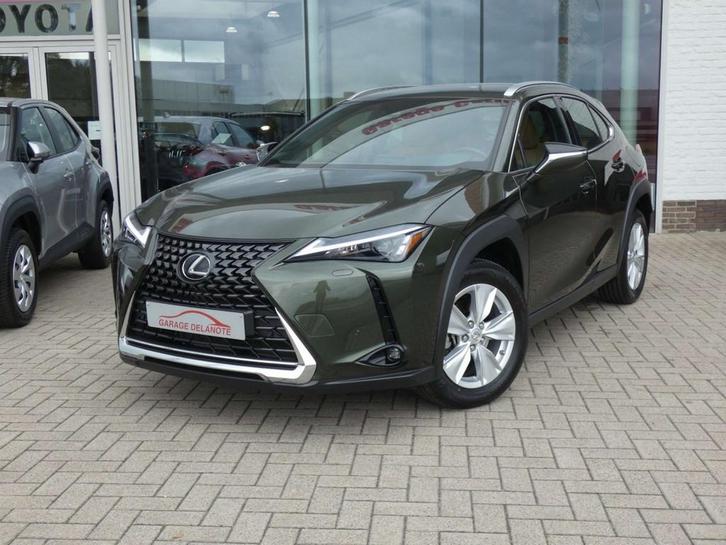 Lexus UX 250H HYBRID +COGNAC LEDER +Zetelverwarming +Dodehoe, Auto's, Lexus, Bedrijf, Te koop, UX, ABS, Achteruitrijcamera, Adaptieve lichten