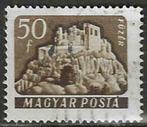 Hongarije 1960-1961 - Yvert 1337B - Kastelen (ST), Affranchi, Envoi