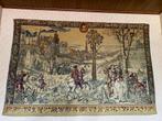 Wandtapijt met afbeelding van Brussels jachttafereel., Antiek en Kunst, Antiek | Tapijten, Tafelkleden en Textiel, Ophalen