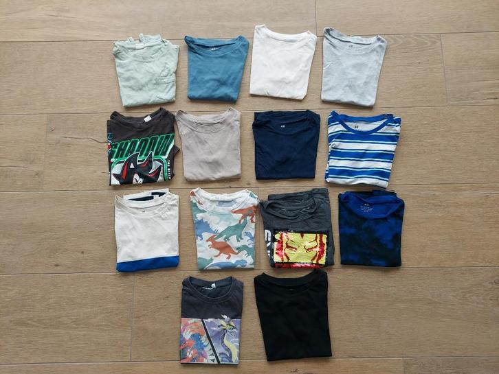 Pakket jongenskledij mt. 110/116, Kinderen en Baby's, Kinderkleding | Maat 116, Zo goed als nieuw, Jongen, Overige typen, Ophalen of Verzenden