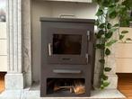 Houtkachel antraciet, Maison & Meubles, Poêles, Enlèvement, Utilisé, Bois, Autoportant