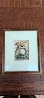 Kader met 3D tekening Hummel Goebel Meisjes, Antiek en Kunst, Ophalen of Verzenden