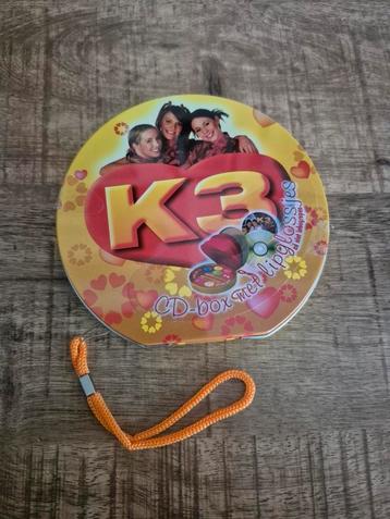 Gesealde cd houder en fotokader met lipgloss K3 originals beschikbaar voor biedingen