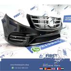 W447 VITO / V KLASSE AMG VOORBUMPER COMPLEET ZWART ORIGINEEL, Auto-onderdelen, Gebruikt, -, Voor, Ophalen of Verzenden