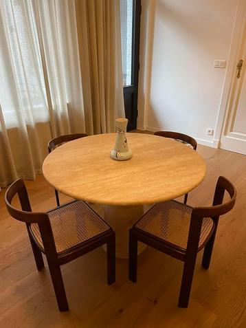 Set van 4 Italiaanse stoelen, ontwerp in Bruno Rey-stijl beschikbaar voor biedingen