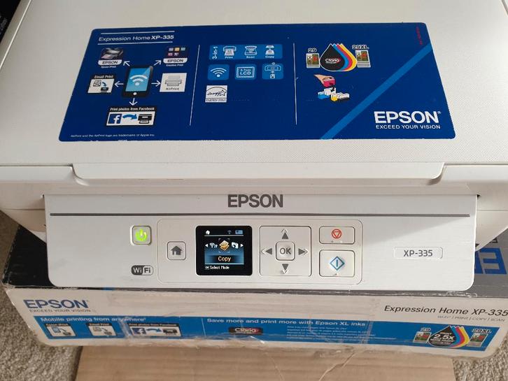 Epson Expression Home XP-335, Computers en Software, Printers, Gebruikt, Printer, Inkjetprinter, Kleur printen, Kopieren, Scannen
