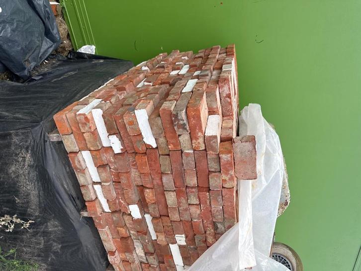 Recupsteen gekuist, Doe-het-zelf en Bouw, Metselstenen, Gebruikt, Bakstenen, Ophalen