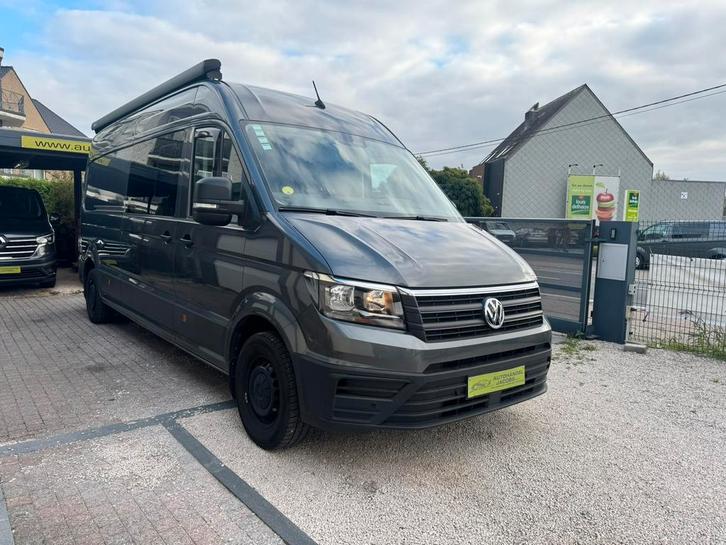 VOLKSWAGEN CRAFTER * 180PK * L4H3 * AUT * CAMPER * 30992+BTW, Auto's, Bestelwagens en Lichte vracht, Bedrijf, Te koop, Achteruitrijcamera