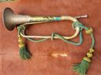 cor ou clarion ancien joliment décoré, Musique & Instruments, Instruments à vent | Cors, Comme neuf, Enlèvement ou Envoi
