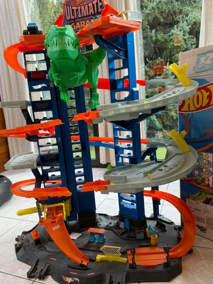 Hotwheels Ultimate Garage met veel auto’s, Kinderen en Baby's, Speelgoed | Racebanen, Ophalen