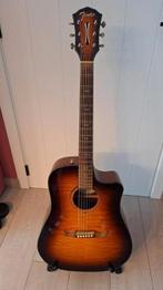 Fender FA-325CE Limited Edition Dreadnought Mocha Burst, Ophalen of Verzenden, Zo goed als nieuw, Western- of Steelstringgitaar