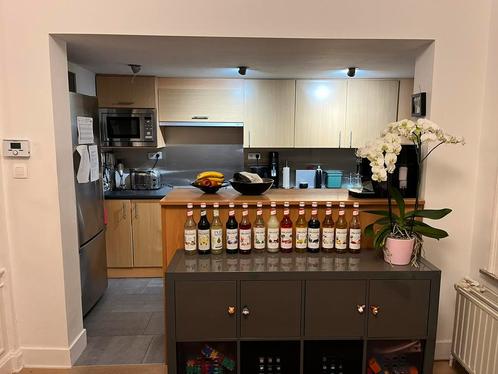 Volledige keuken met toestellen, reeds gedemonteerd, Huis en Inrichting, Keuken | Complete keukens, Gebruikt, Enkelwandige keuken