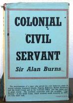 Colonial Civil Servant 1949 Burns Nigeria Goudkust Afrika, Antiquités & Art, Enlèvement ou Envoi