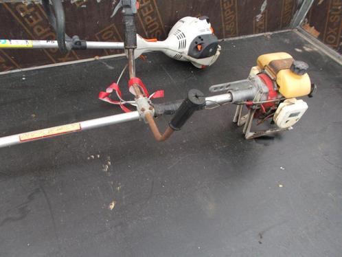 bosmaaier en grasmaaier, Tuin en Terras, Bosmaaiers, Gebruikt, Benzine, Ophalen