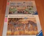 2 puzzel van  1000 stuks, Hobby en Vrije tijd, Ophalen, 500 t/m 1500 stukjes, Zo goed als nieuw, Legpuzzel