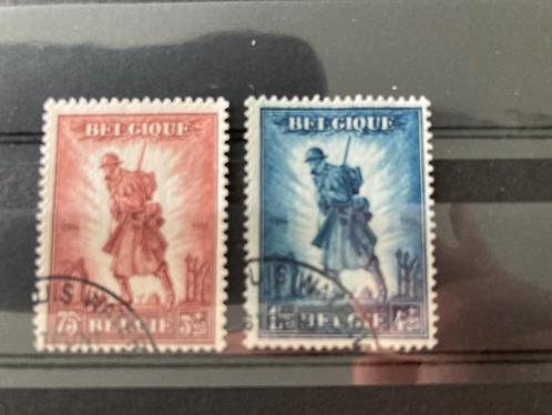 België 351/52 gestempeld, Postzegels en Munten, Postzegels | Europa | België, Gestempeld, Met stempel, Gestempeld, Ophalen of Verzenden