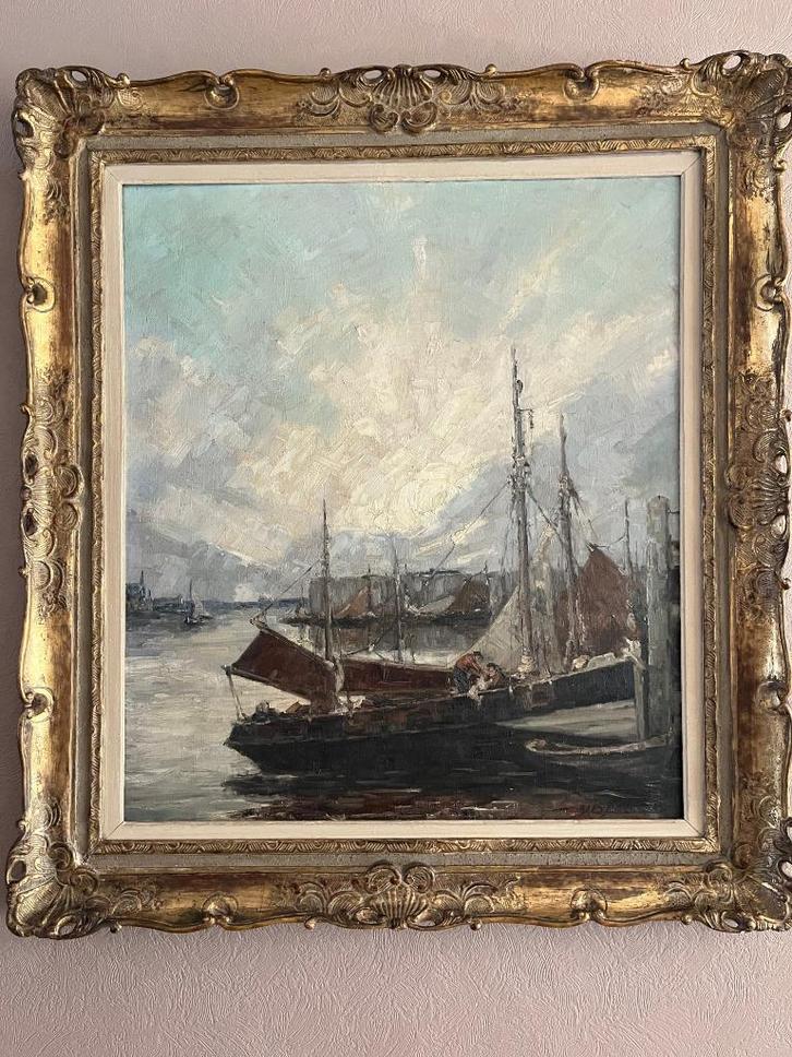 olieverfschilderij, Antiek en Kunst, Kunst | Schilderijen | Klassiek, Ophalen