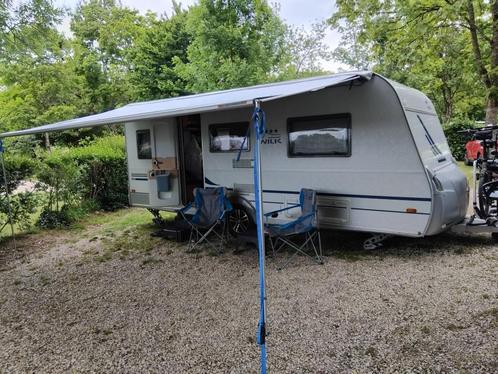 Zakluifel Fiamma blauwe kleur nieuw, Caravans en Kamperen, Voortenten en Luifels, Zo goed als nieuw, Fiamma, Ophalen