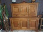 Massief eikenhouten dressoir/dressoir, Huis en Inrichting, Ophalen, 150 tot 200 cm, Eikenhout, Zo goed als nieuw