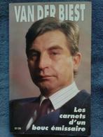 "Van der Biest - Les carnets d'un bouc émissaire", Livres, Utilisé, Alain Van der Biest, Enlèvement ou Envoi, Politique